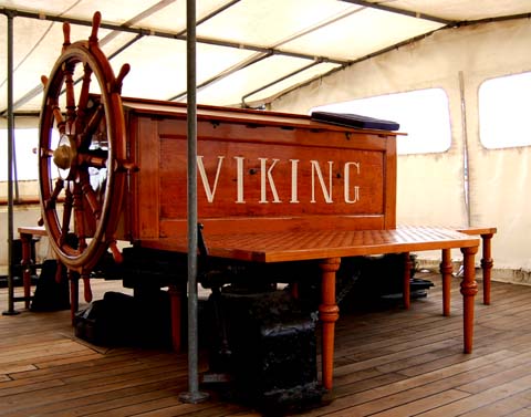 Lilla Bommen und der Lippenstift in Göteborg Der Viermaster Barken Viking in Göteborg